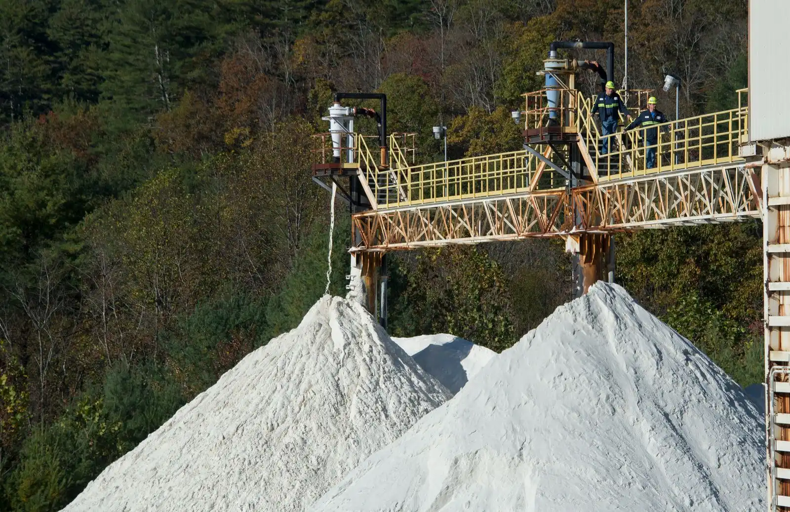 Spruce Pine quartz mine, North Carolina